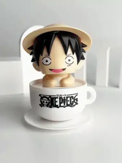 Pirate in Cup Solar Bobblehead