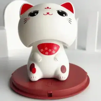 Kawaii Neko Solar Bobblehead