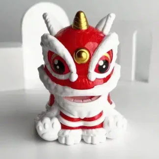 Flok Lion Solar Bobblehead