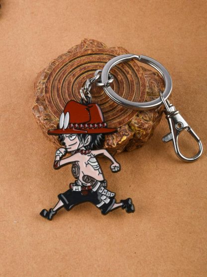 Fire Fist Ace Keychain