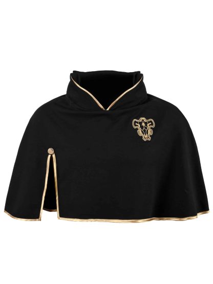 Black Bull Cosplay Cape + Black Bull Woven Keychain - Image 3