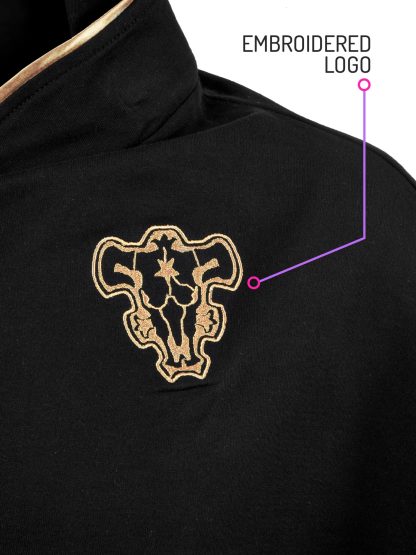Black Bull Cosplay Cape + Black Bull Woven Keychain - Image 4