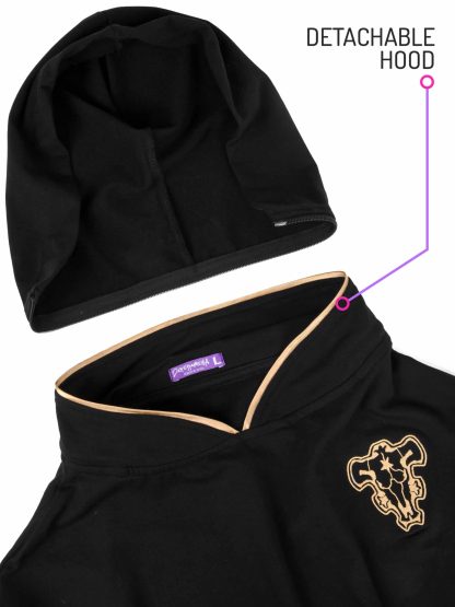 Black Bull Cosplay Cape + Black Bull Woven Keychain - Image 2