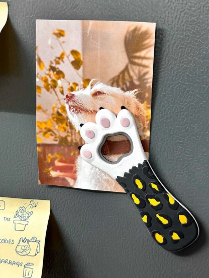 Leopard Paw Bottle Opener/Fridge Magnet - Image 5