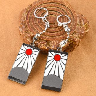 Flower Card Earring