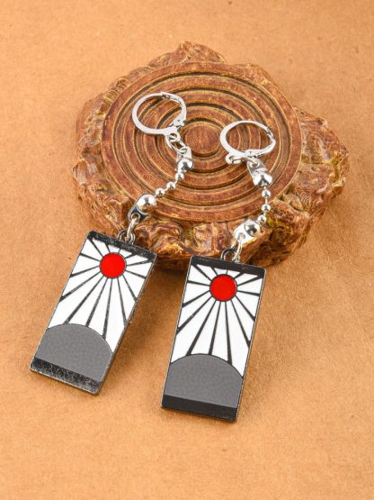 Flower Card Earring