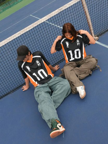 Karasuno- 10 Oversize Jersey - Image 4