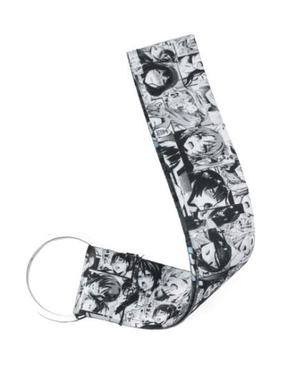 Ahegao Fantasy Lanyard Keychain - Image 3