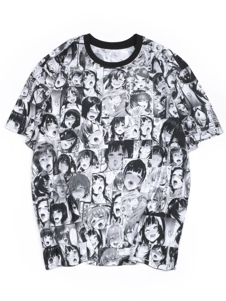 Ahegao - Tee of Culture (Oversize) - Image 2