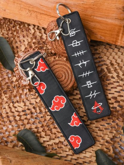 Jinchuriki Hunter Logo Woven Keychain