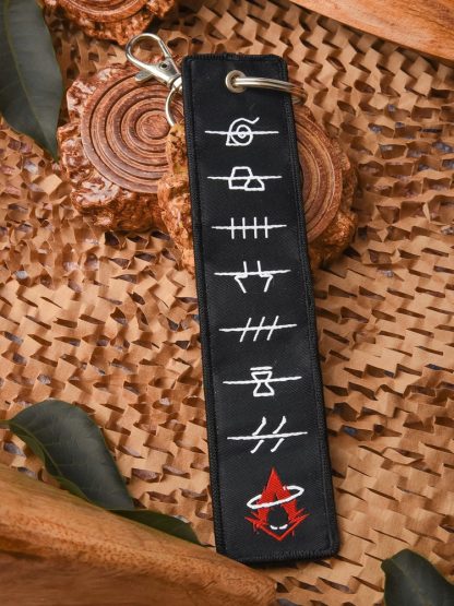 Jinchuriki Hunter Logo Woven Keychain - Image 3