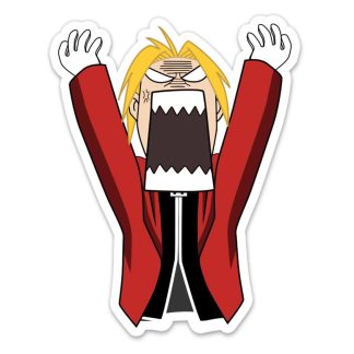 Angry Elric Sticker