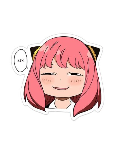 Evil Anya HEH Sticker