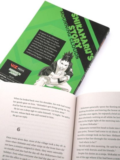 Naruto: Shikamaru's Story-Mourning Clouds (Light Novel) - Image 2