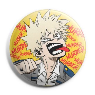 I Will Murder You Badge