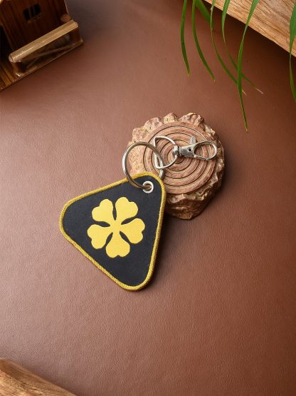 Black Bull Woven Keychain - Image 2
