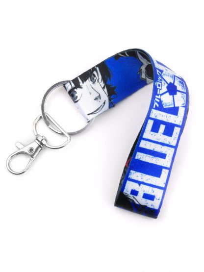 Blue Lock Lanyard Keychain - Image 2