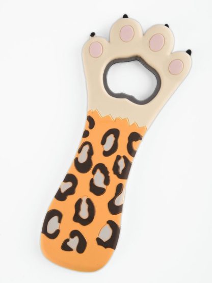 Leopard Paw Bottle Opener/Fridge Magnet