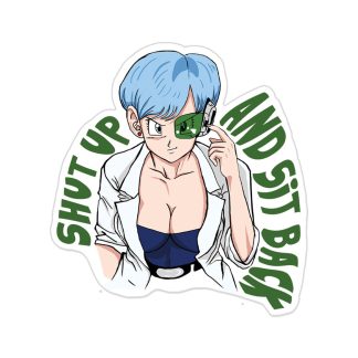 Scientist Waifu Sticker