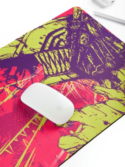 Chainsaw Graffiti Deskmat