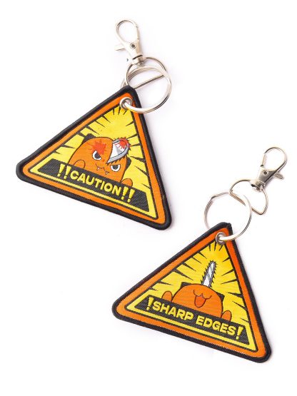 Chainsaw Devil Woven Keychain - Image 3