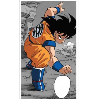 Stance of a Z Warrior Manga Sticker