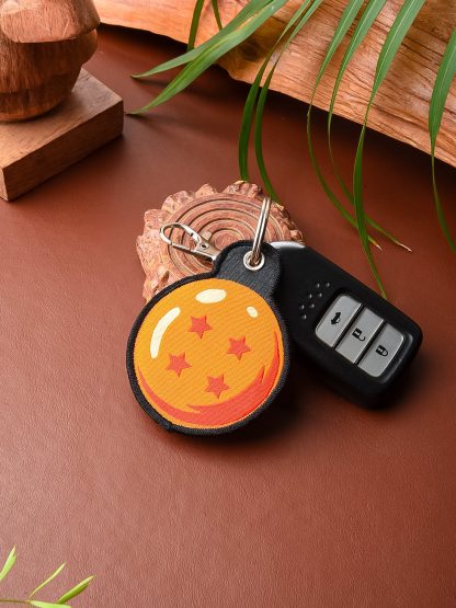 4 Star Woven Keychain