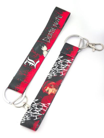 L vs Kira (Death Note) Lanyard Keychain