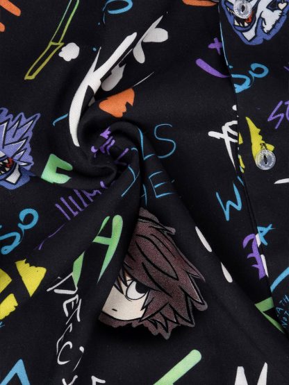 Shinigami's Graffiti Hawaiian Shirt (Oversize Kimono Fit) - Image 5