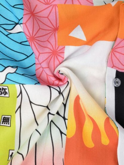 Slayers Pattern Hawaiian Shirt (Oversize Kimono Fit) - Image 5
