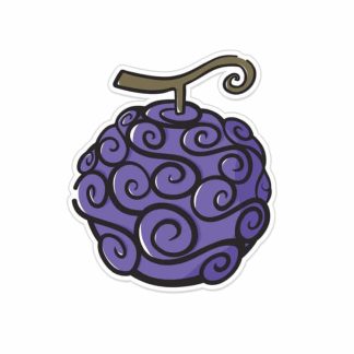 Luffy Devil Fruit Sticker