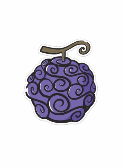 Luffy Devil Fruit Sticker