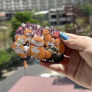 Kawaii Shiba Inu Fridge Magnet