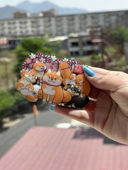 Kawaii Shiba Inu Fridge Magnet