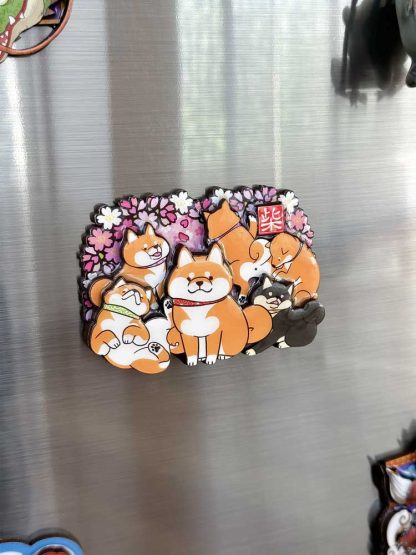 Kawaii Shiba Inu Fridge Magnet - Image 2