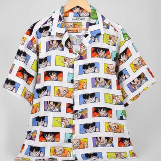 Z Fighters Hawaiian Shirt (Oversize Kimono Fit)