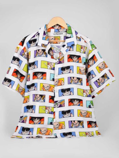 Z Fighters Hawaiian Shirt (Oversize Kimono Fit)