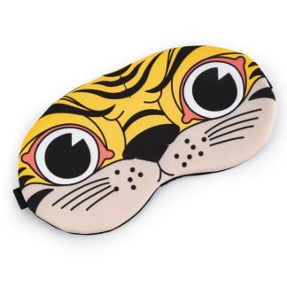 Yellow Tiger Eye Mask