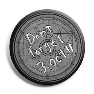 Don't Forget 3 Oct Badge