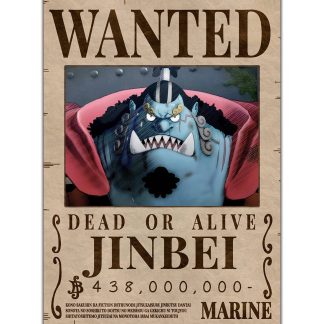 Jinbei Wanted Bounty Poster