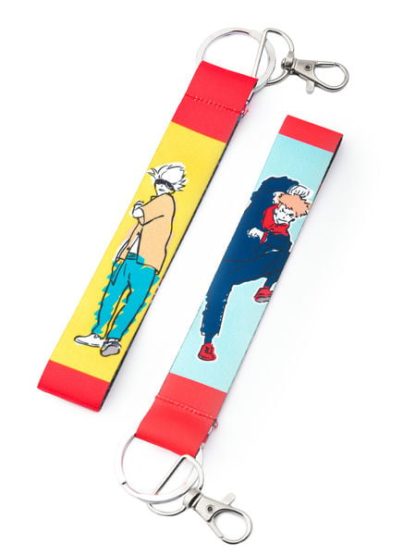 Groovy Gojo & Itadori Lanyard Keychain