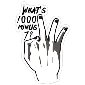 What's 1000-7 Sticker