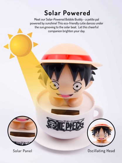 Pirate in Cup Solar Bobblehead - Image 2