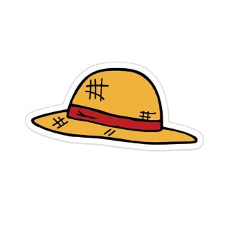 Straw Hat Sticker
