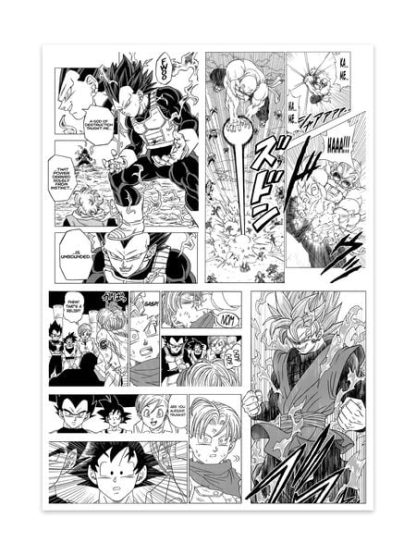 Saiyan Manga Panel