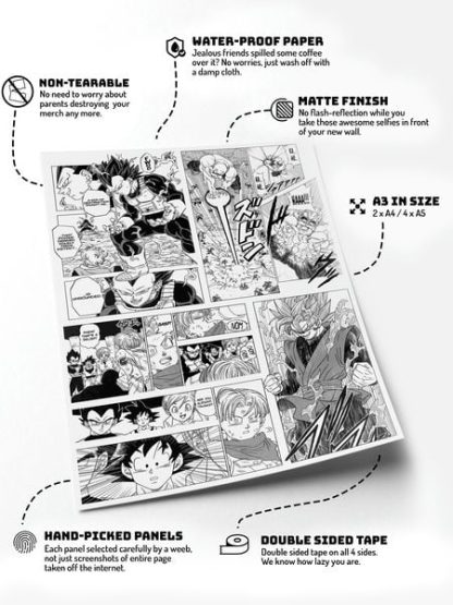 Saiyan Manga Panel - Image 2
