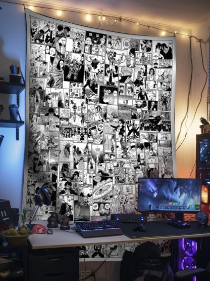 Manga Panel Tapestry (Mixed Version)