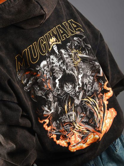 Mugiwara Pirates (Oversize | Stone Wash: Rust) - Image 3