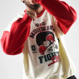 Mugiwara Fight Club (Oversize Drop-Shoulder)