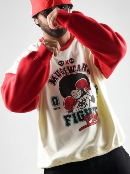 Mugiwara Fight Club (Oversize Drop-Shoulder)